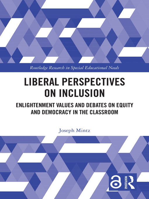 Title details for Liberal Perspectives on Inclusion by Joseph Mintz - Available